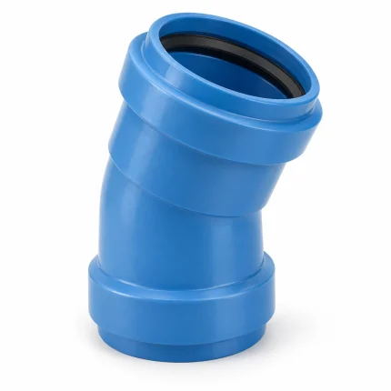 Codo PVC C907 22,5° campana x campana para C900 | HIDRALCO Colombia