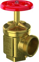 Válvula angular de bronce Giacomini A56E para gabinete contra incendio